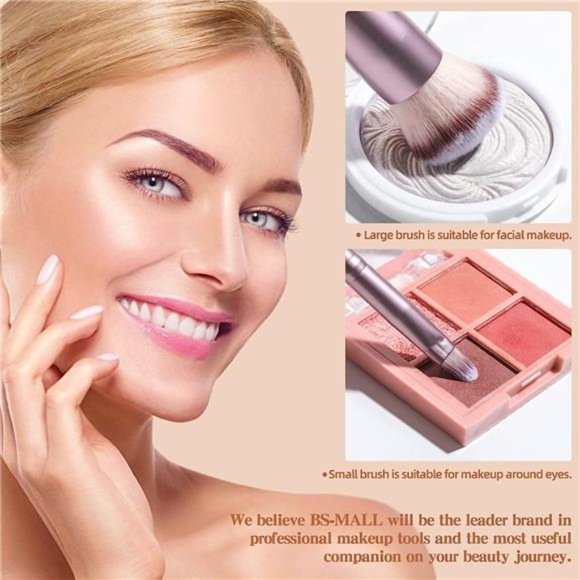 Makeup Brushes StandUp Premium Synthetic Foundation Powder Concealers EyeShadows - Picture 5 of 5